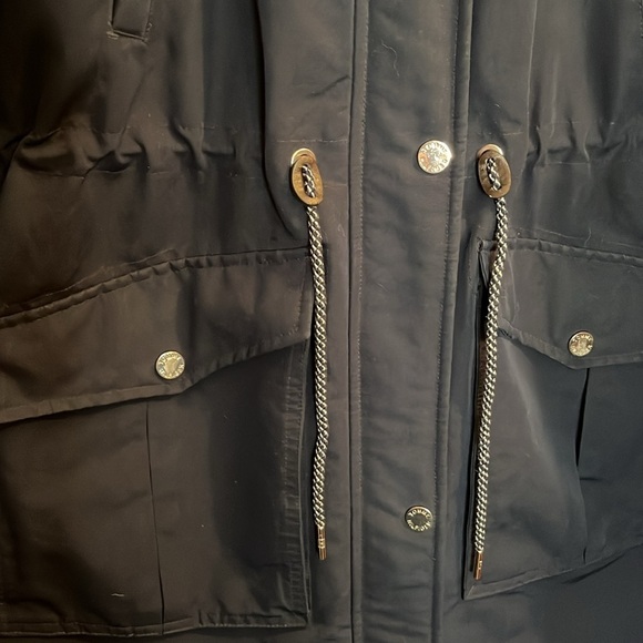 ❤️Tommy Hilfiger utility style winter jacket women’s M navy - Picture 9 of 15